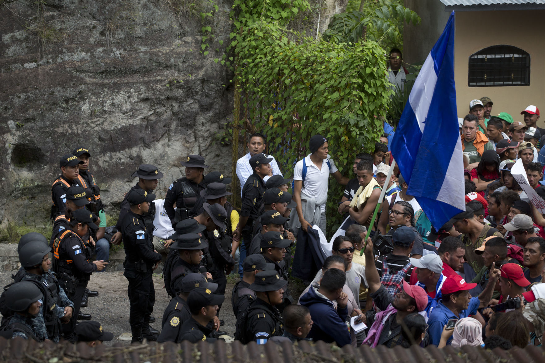 Guatemala Honduras Migrant Caravan